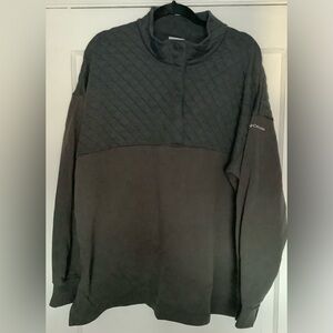 Columbia Dark Gray Quilted Pullover